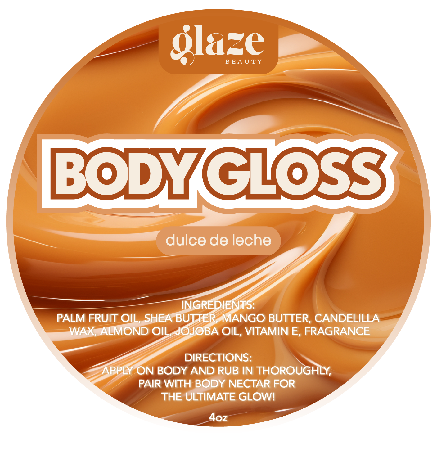 8oz Body Gloss + FREE 4oz Sample