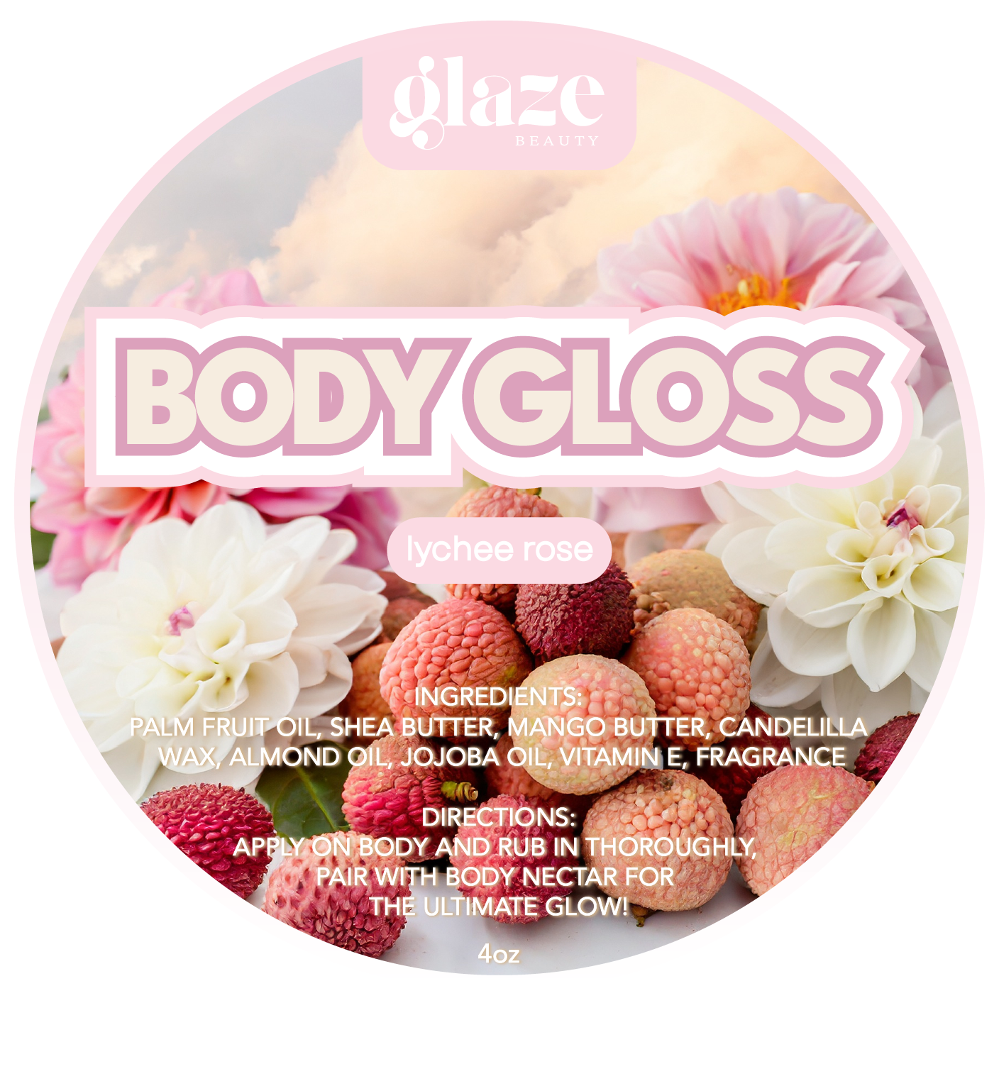 8oz Body Gloss + FREE 4oz Sample