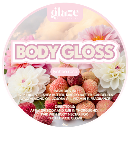 8oz Body Gloss + FREE 4oz Sample