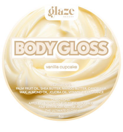 8oz Body Gloss + FREE 4oz Sample